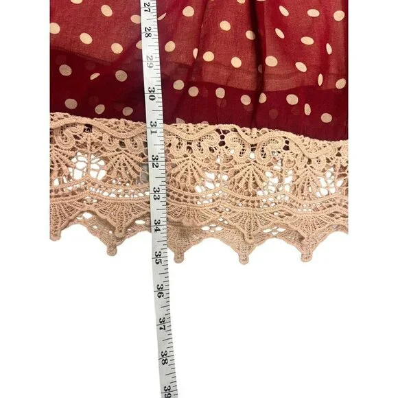 Blu Pepper Women's Sleeveless Polkadot Dress - Picture 5 of 6